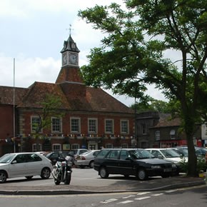 Wilton Baptist Church - Wilton town square